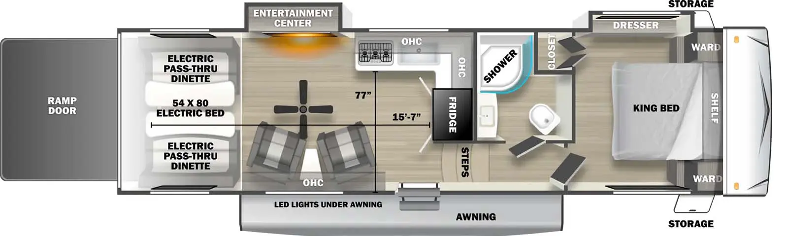 2800RLT Floorplan Image